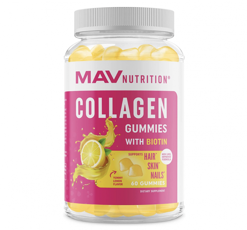   Gomas de Colágeno MAV NUTRITION (200MG) com Biotina