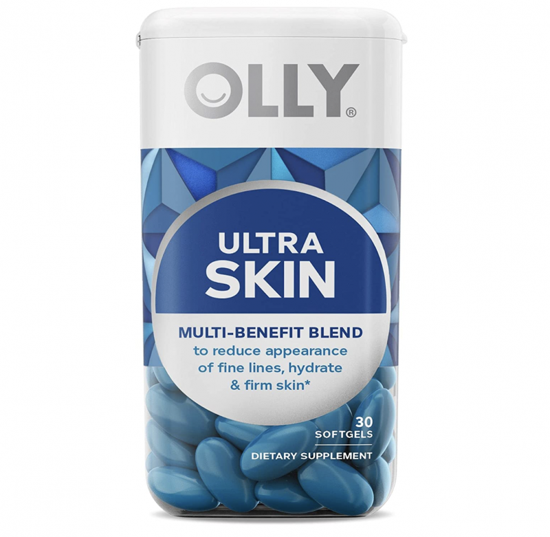   Softgels OLLY Ultra Strength para a pele
