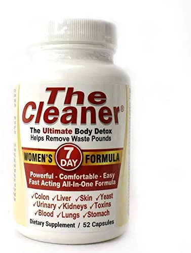  The Cleaner - Mulheres de 7 dias's Formula - Ultimate Body Detox (52 Capsules)
