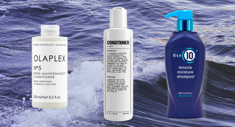 shampoo e condicionador hidratante