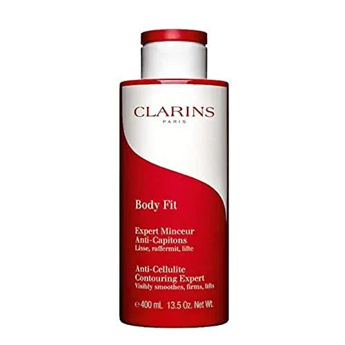   Clarins Body Fit Creme Controlador de Celulite | Premiado | Combate a Celulite |Refirma Visivelmente, Eleva, Contorna e Suaviza Quadris e Coxas | 8 Extratos Naturais de Plantas | Todos os tipos de pele