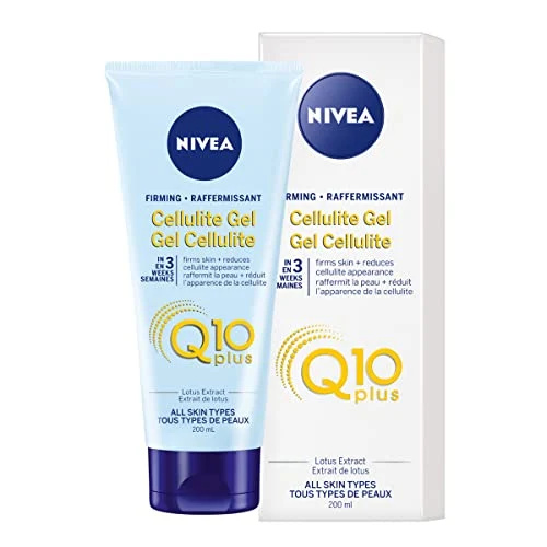   Nivea Firming CELLULITE GEL PLUS Q10 L-Carnitina 200 ml (6,8 fl oz) Feito na França