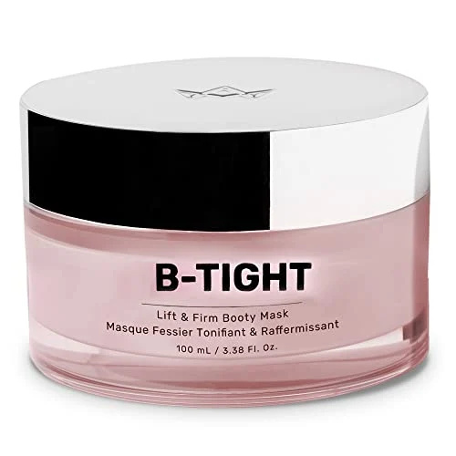  MAËLYS Cosmetics B-TIGHT Lift and Firm Booty Mask -Leave On Booty Mask -Ajuda a reduzir a aparência da celulite para um bumbum levantado e firme - ácido hialurônico, extrato de guaraná, pimenta rosa