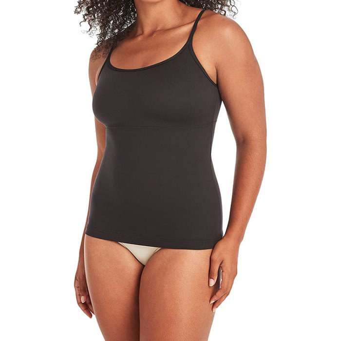   cami modeladora preta