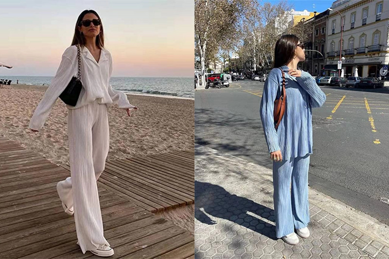   Mulheres PXIAOPANG's 2 Piece Loungewear Set