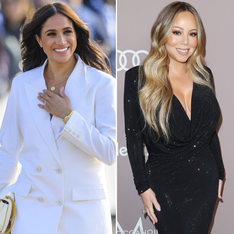   Meghan Markle fala sobre lutas de cabelo preto com Mariah Carey