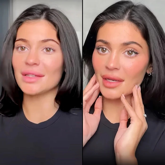   Kylie Jenner diz que está usando menos maquiagem hoje em dia - 849
