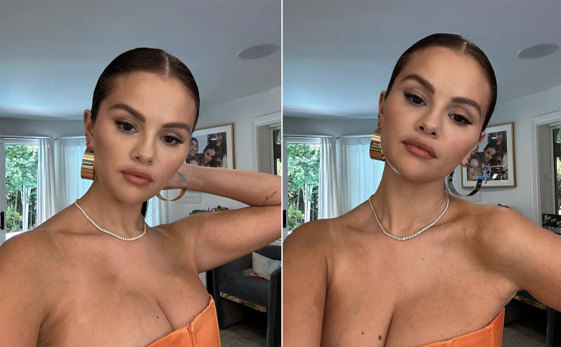 brincos de argola selena-gomez