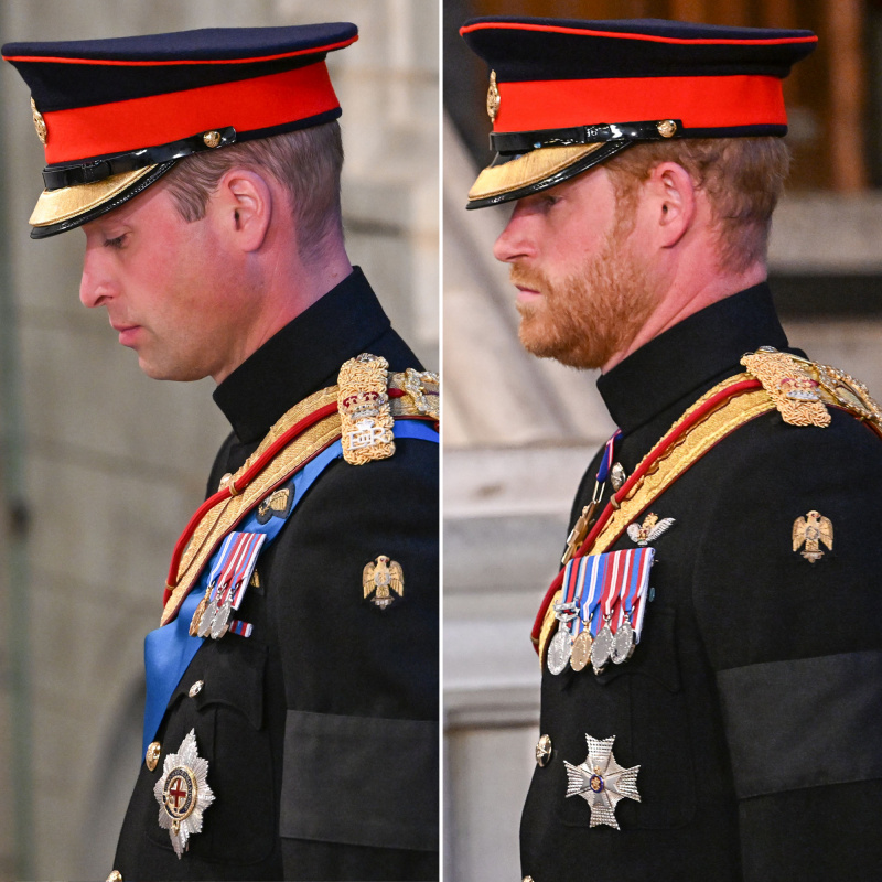 Príncipe Harry's Military Uniform at Queen Elizabeth II's Vigil Did Not Feature His Grandmother's Initials
