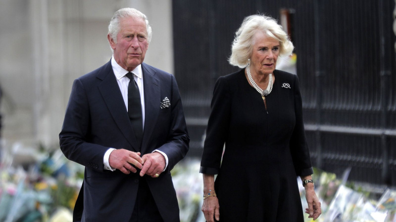 Camilla usa broche simbólico após rainha's Death