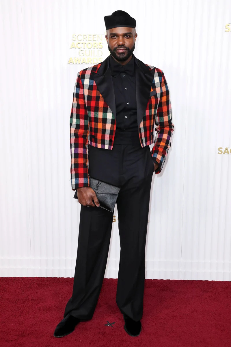 Carl Clemons-Hopkins Red Carpet Sag Awards 2023