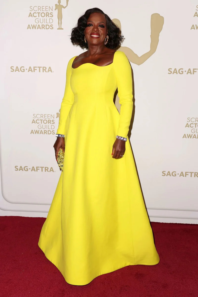 Viola Davis Red Carpet Sag Awards 2023