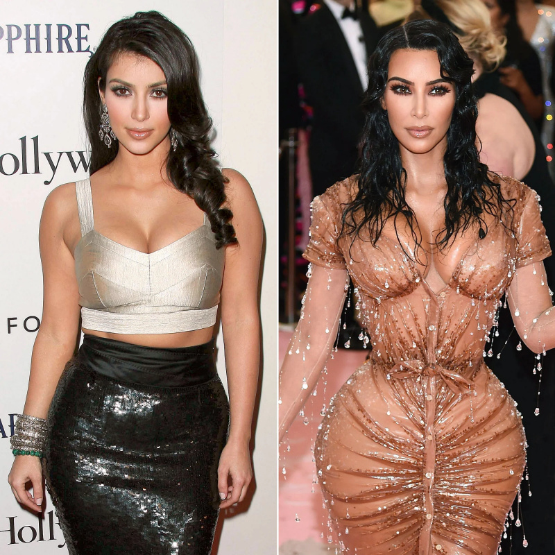   Kim Kardashian's Body Evolution